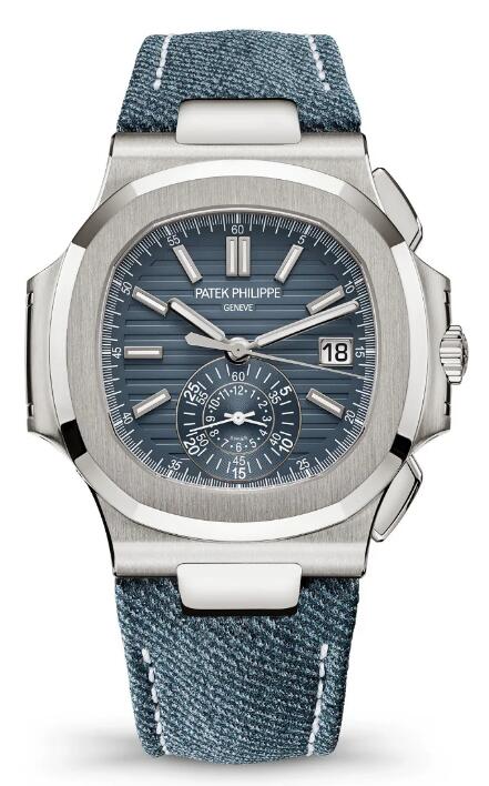 Review 2024 Fake Patek Philippe Nautilus Flyback Chronograph 5980/60G-001 watch sale - Click Image to Close
